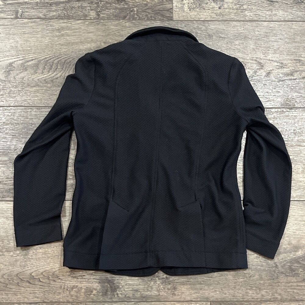Kerrits Black Equestrian Show Jacket Stretch Riding Competition Coat - Girls XL - Picture 7 of 10